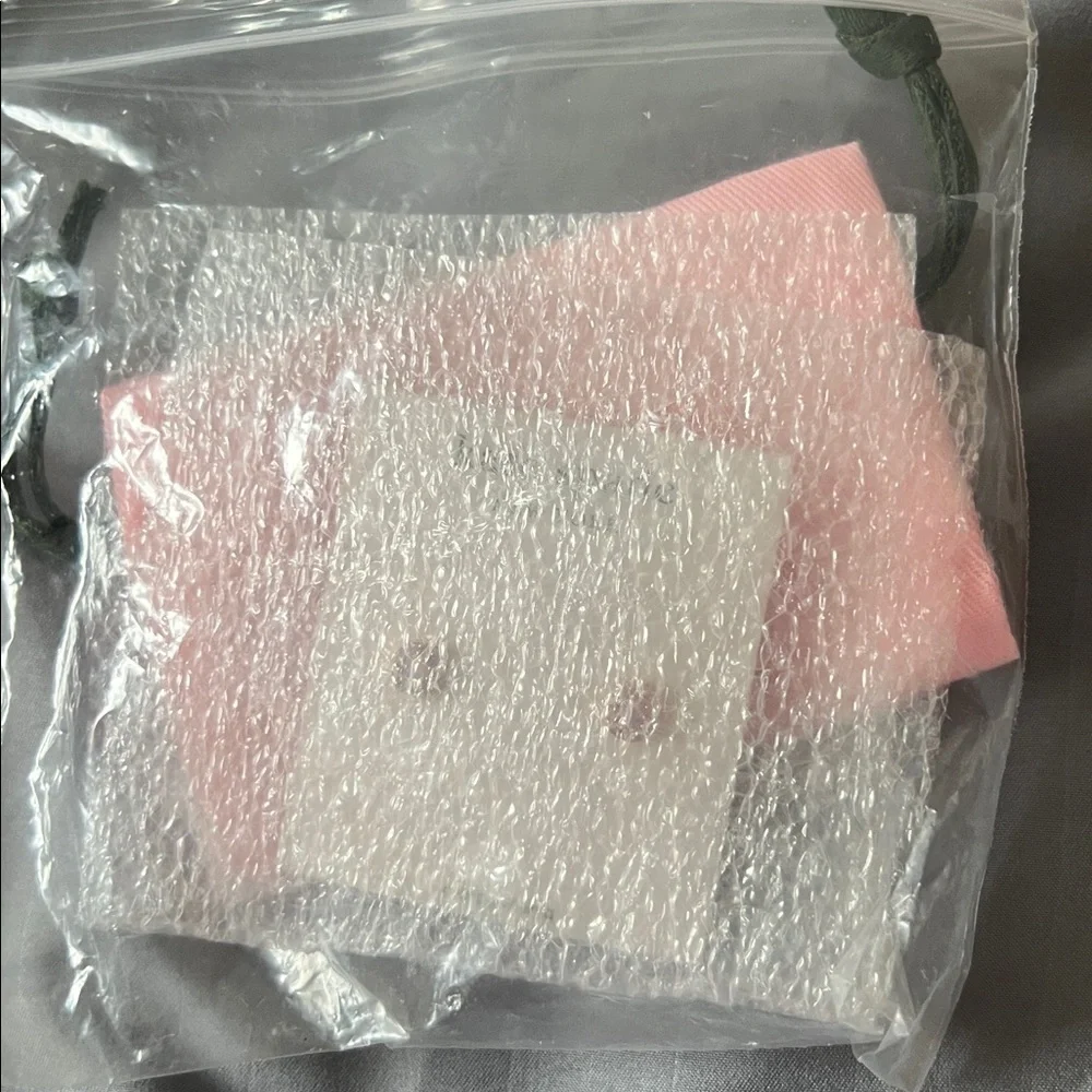 NWT Kate Spade sparkling rosegold studs P
